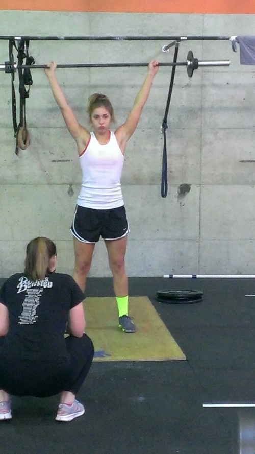 Making the first round of snatches look easy